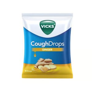 Vicks Ginger Lozenges (Relieves Throat Irritation)